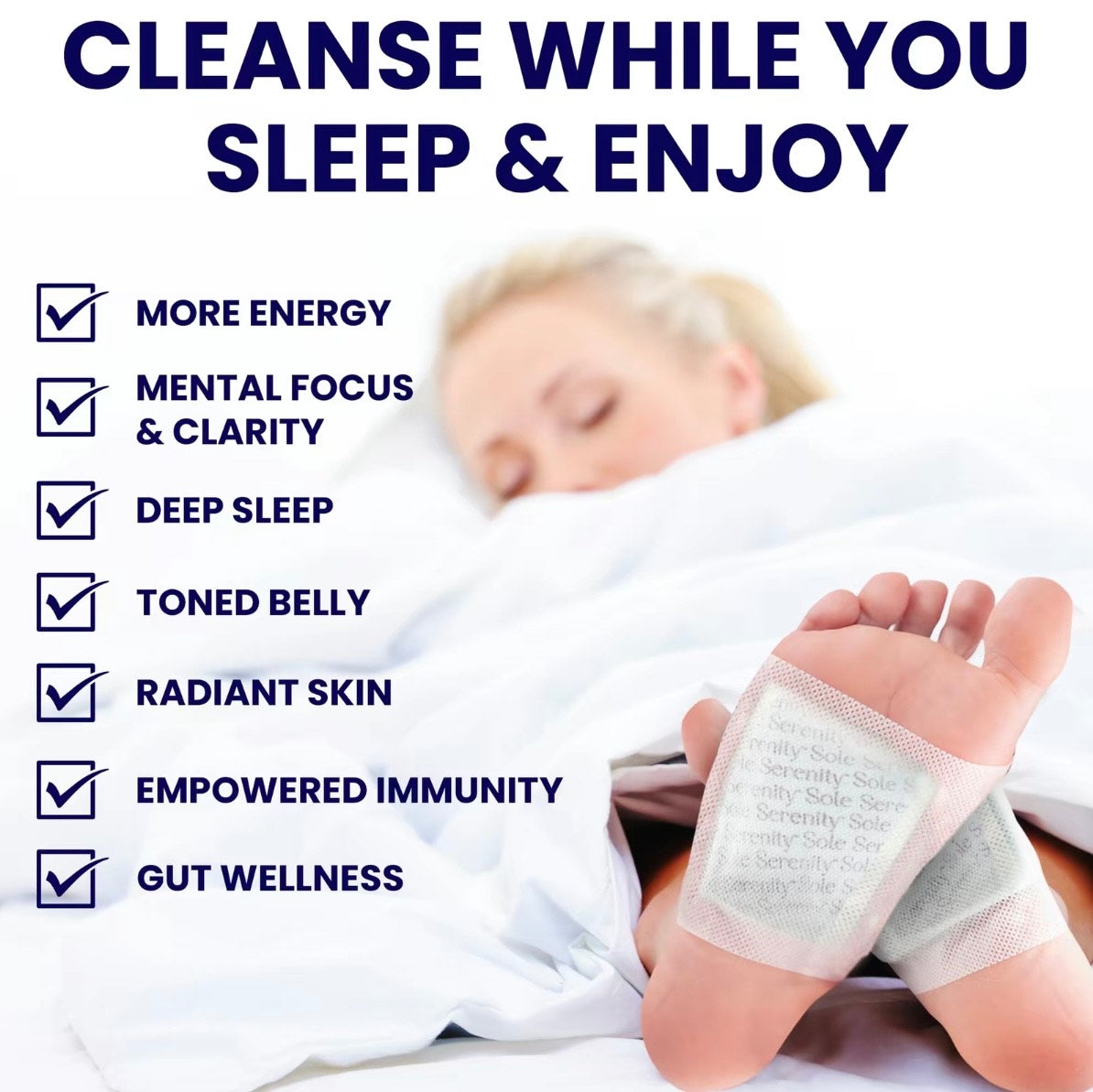 OrganicSole® - Natural Foot Pads for Deep Sleep and Detox