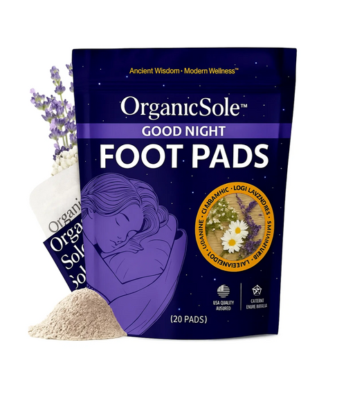 OrganicSole® - Natural Foot Pads for Deep Sleep and Detox